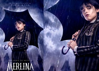Tim Burton se adentra en el mundo macabro y sobrenatural de la familia Addams con la nueva serie Merlina