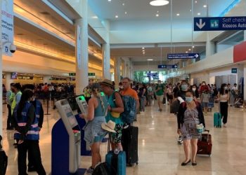 Aeropuerto de Cancún tendrá este día 526 operaciones de vuelos en 41 aerolíneas