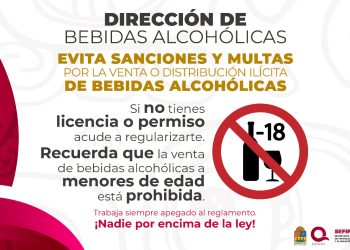 La SEFIPLAN hace un llamado a la sociedad para que denuncie la venta ilegal de bebidas alcohólicas