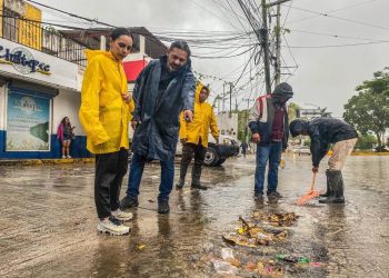 Trabajan en prevención de afectaciones por lluvias