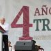 El presidente López Obrador cumple 4 años en el poder, con retos y proyectos en curso