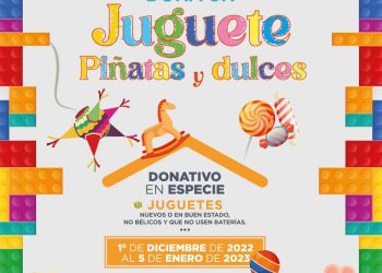 Invita Gobierno de BJ a donar juguetes para regalar alegría a niños y niños