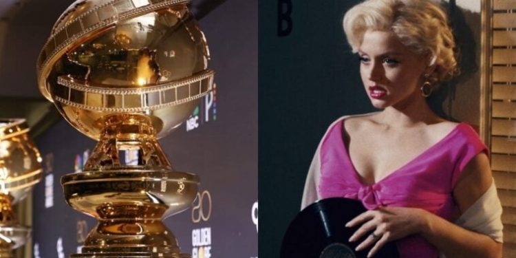 Por su interpretación como Marilyn Monroe en ‘Blonde’, Ana de Armas es nominada a un Globo de Oro