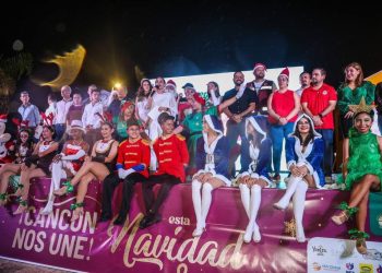 Inauguran festival navideño en Malecón Tajamar