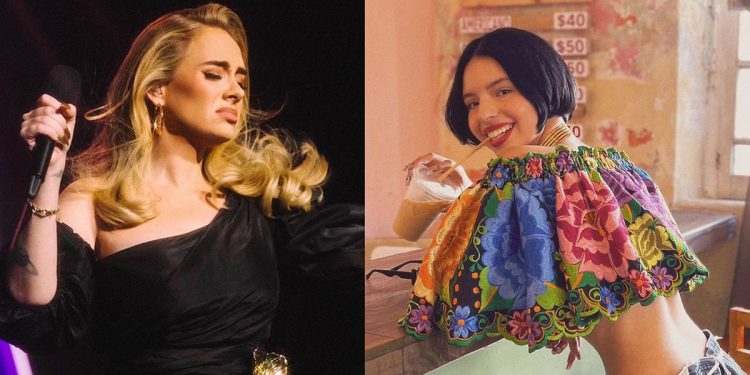 Usuarios en redes sociales aseguran que una canción de Ángela Aguilar y Yuridia es idéntica a un hit de Adele