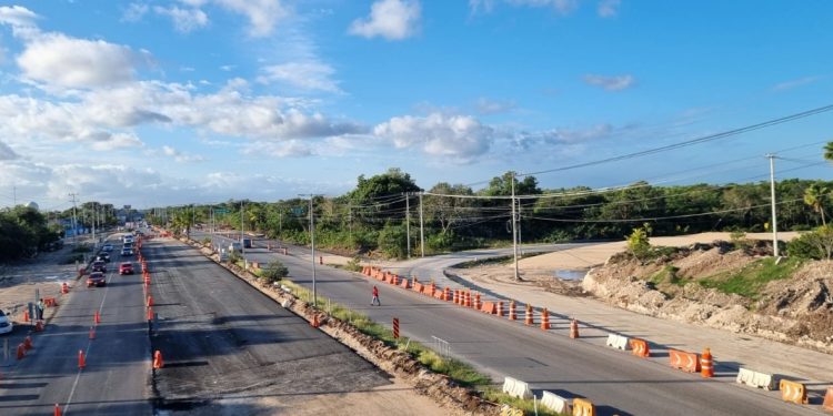 Fluye circulación en Blvd. Colosio con operativo de los tres órdenes de gobierno