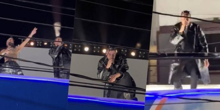 Bad Bunny y Arcángel graban una parte del video de “La Jumpa”, su nueva canción en Puerto Rico