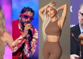 Kim Kardashian, Del Toro, Taylor Swift y Bad Bunny están entre los 500 lideres del mundo audiovisual