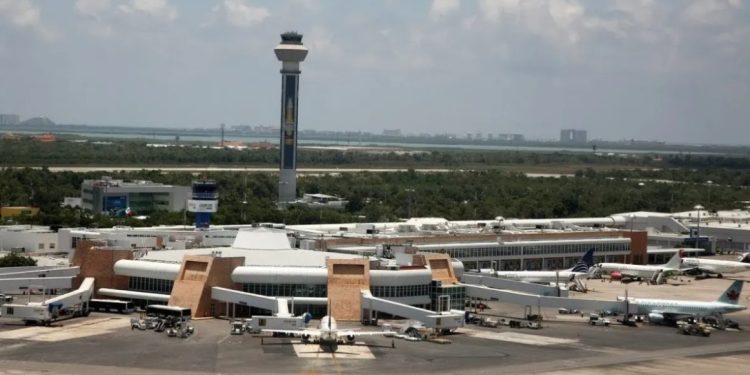 Con un alza significativa de vuelos en 24 horas, el aeropuerto de Cancún despide bien al 2022