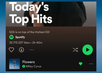 Miley Cyrus con su canción “Flowers”, la posiciona como la más escuchada del mundo
