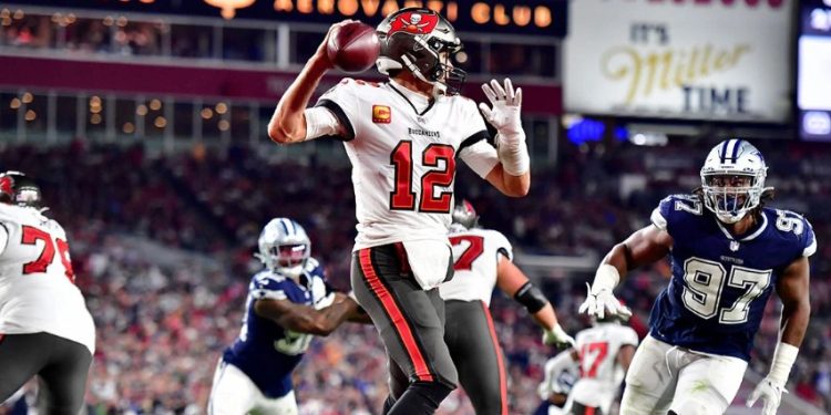 “Último juego” de Tom Brady en la NFL ante los Dallas Cowboys venciendo 14-31 a los Buccaneers de Tampa Bay