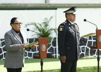 David Córdova Campos rindió protesta como nuevo comandante de la Guardia Nacional