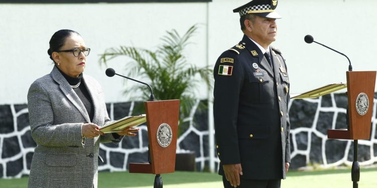 David Córdova Campos rindió protesta como nuevo comandante de la Guardia Nacional