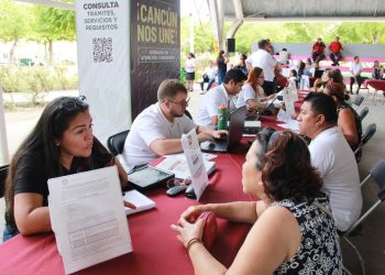 Un aproximado de 637 personas realizaron su registro para ser atendidos en la Jornada de Atención Ciudadana