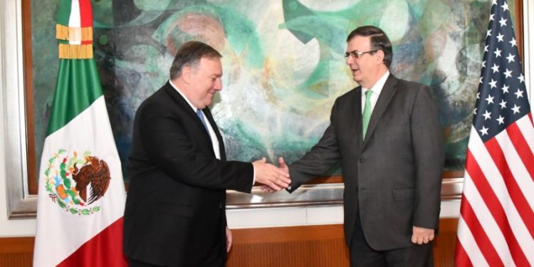 López Obrador reconoce el trabajo de Marcelo Ebrard tras el polémico señalamiento del exsecretario de Estados Unidos