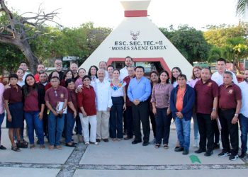 Autoridades municipales aseguraron rescatar y fomentar la cultura cívica en las escuelas