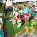 Gobierno de BJ rehabilita juegos infantiles del parque de las palapas