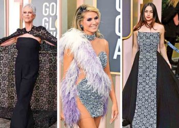 El glamour en la alfombra roja de los Golden Globe Awards 2023