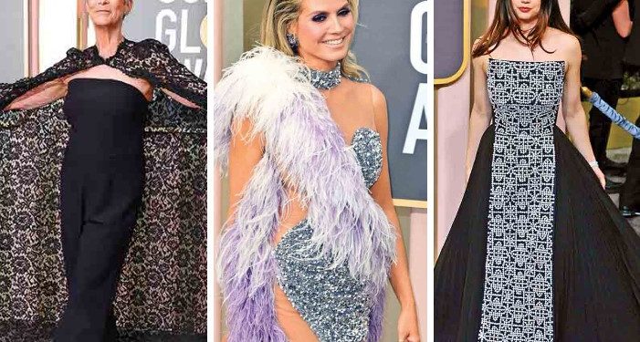 El glamour en la alfombra roja de los Golden Globe Awards 2023