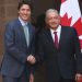 López Obrador y Justin Trudeau sostuvieron una reunión bilateral en la que destacaron el impulso a las inversiones
