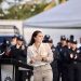 Ana Patricia Peralta inicia el año conmemorando y reconociendo a policías