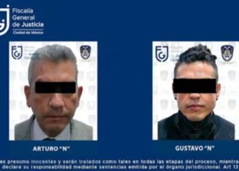 Policía capitalina detiene a Gustavo ‘N’ y Arturo ‘N’ exservidores públicos por espionaje