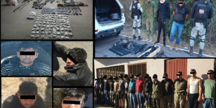 En el operativo de la detención de Ovidio ‘N’ fueron capturadas otras 17 personas del cártel de Sinaloa y 7 militares murieron