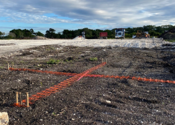 Inician los trabajos de construcción de la estación de pasajeros del Tren Maya en Bacalar