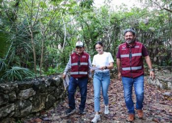 Lleva Ana Patricia Peralta brigada de limpieza en smz 524