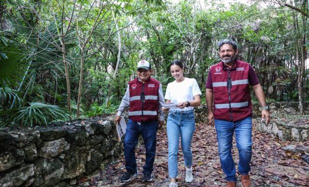 Lleva Ana Patricia Peralta brigada de limpieza en smz 524