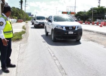 Previene Ayuntamiento de BJ cierre parcial de Av Bonampak por trabajos de infraestructura