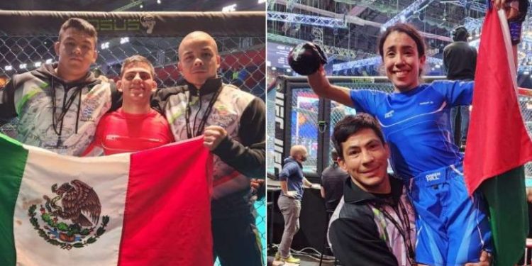 Los mexicanos Jorge Cobos y Nora Ochoa avanzan a las finales del Mundial de Artes Marciales Mixtas