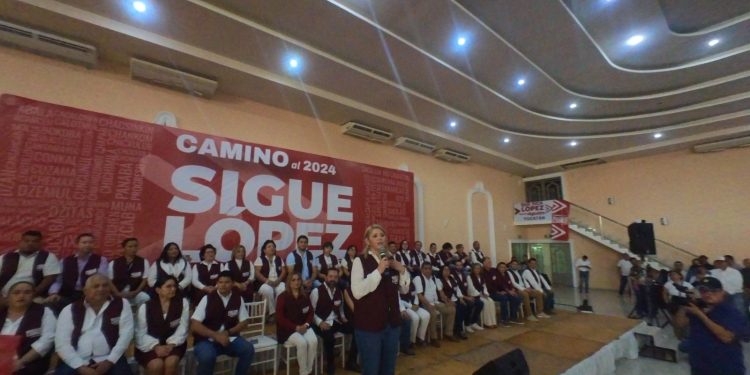 Camino al 2024, QUE SIGA LOPEZ llega a Yucatán con Verónica Camino Farjat