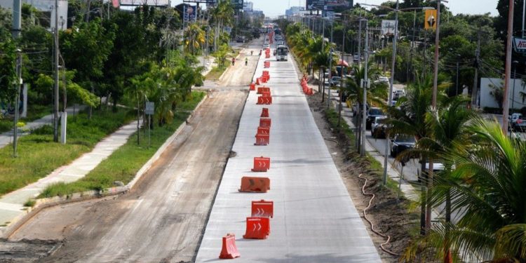 Avanzas obras y proyectos de infraestructura en Cancún