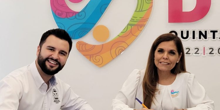 Firman convenio DIF Quintana Roo y COJUDEQ, para fomentar el deporte, la participación y convivencia