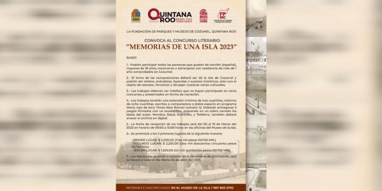 La FPMC convoca al concurso literario “Memorias de una Isla”