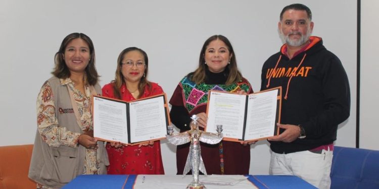 Firman convenio de colaboración IQM y la Universidad UNIMAAT