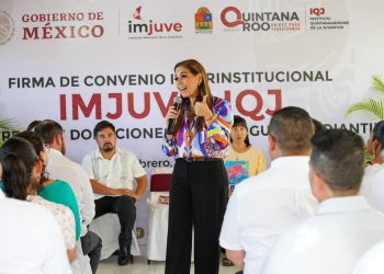 La juventud es el motor de este gobierno: Mara Lezama