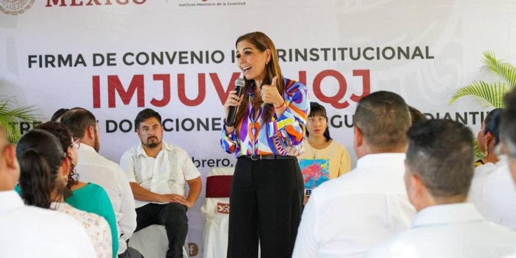 La juventud es el motor de este gobierno: Mara Lezama