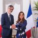 Estrechan lazos de cooperación Mara Lezama y embajador de Francia en México Jean Pierre