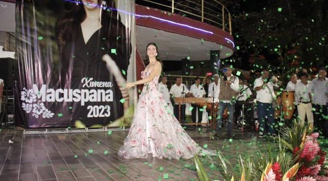 Este fin de semana  presentaron a la embajadora 2023 en Macuspana, Tabasco