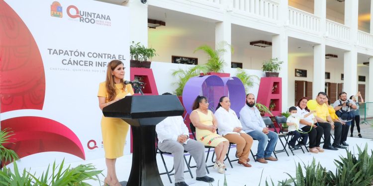 Mara Lezama suma voluntades en apoyo de niñas y niños con cáncer en Quintana Roo