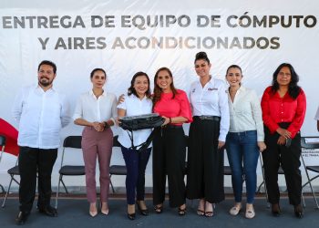 Entrega Mara Lezama herramientas para optimizar el servicio público