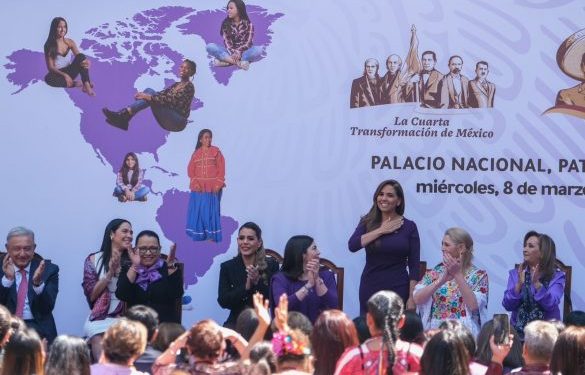 Las mujeres trabajamos en la transformación del país: Mara Lezama