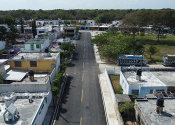 Mara Lezama mejora vialidades en Chetumal
