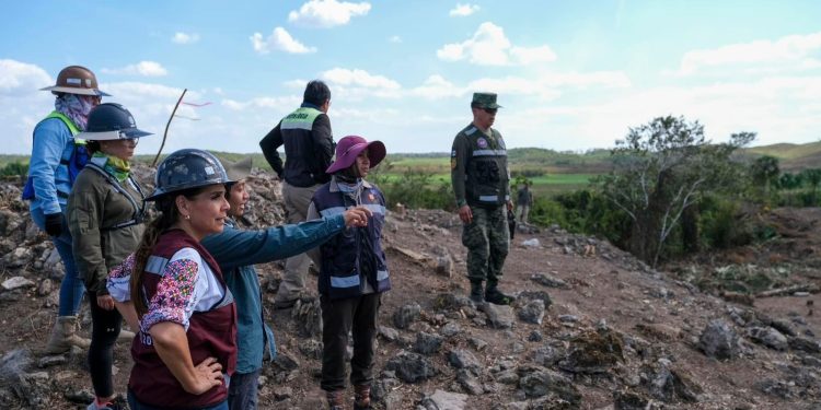 Mara Lezama destaca avances en salvamento arqueológico por obras del Tren Maya