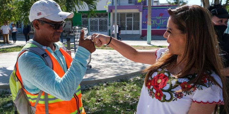 Con espacios públicos de calidad transformamos la capital del estado: Mara Lezama