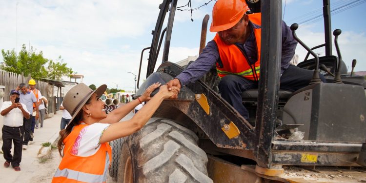 Con mejor infraestructura en drenaje sanitario se cuida el agua: Mara Lezama