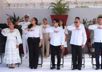 Conmemoraron en Chetumal el Aniversario del natalicio de Benito Juárez