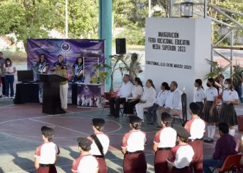 Inauguran la Feria Vocacional Educativa Media Superior 2023